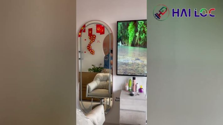 CTY LED Hải Lộc đã thi công màn hình Phi.lcd 43 salon dung tran 15 thai phien lcv. phi